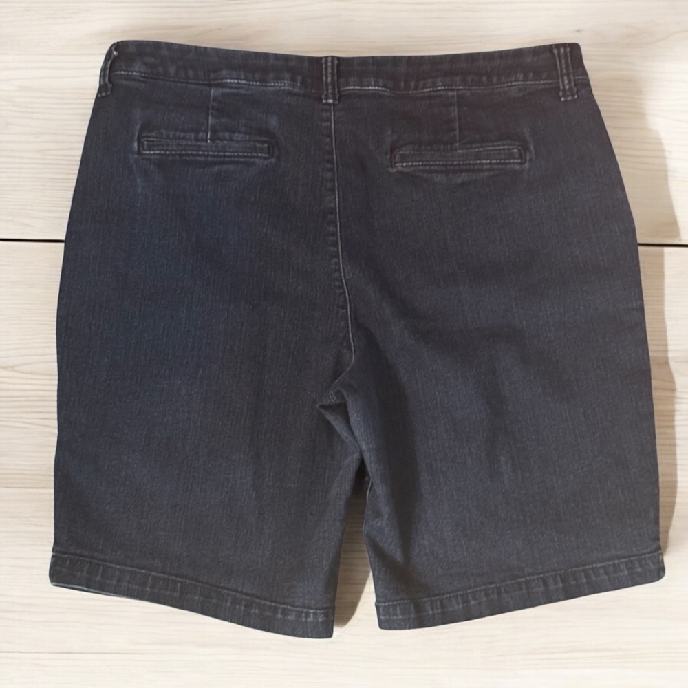 Apt. 9 Blue Bermuda Shorts Classic Style - Picture 2 of 4